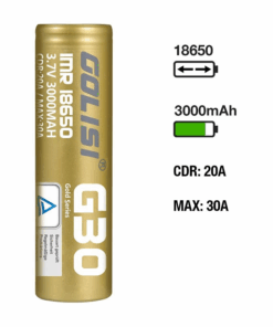 Golisi G30 18650 20A 3000mAh Akku