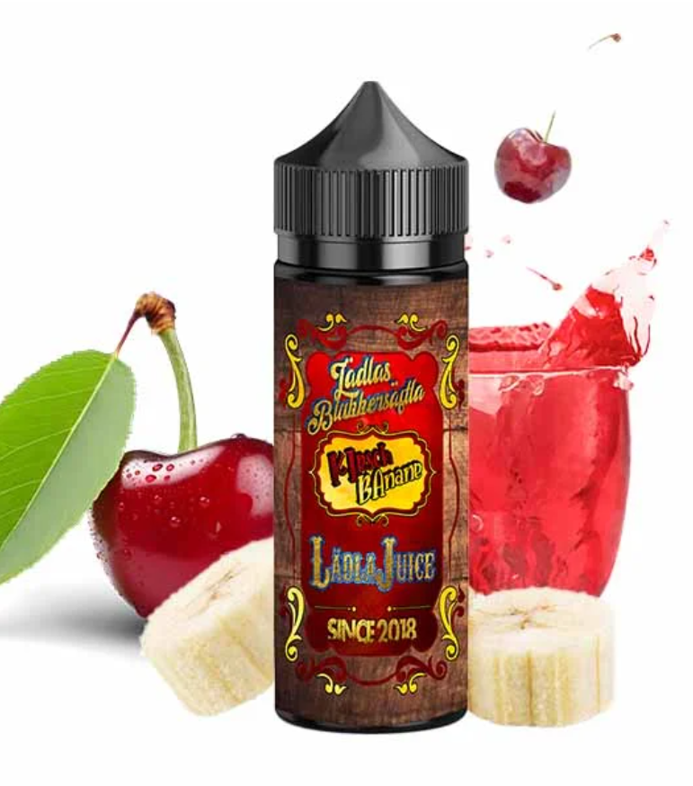 Lädlas Blubbersäftla - Dark Kirsch Banane