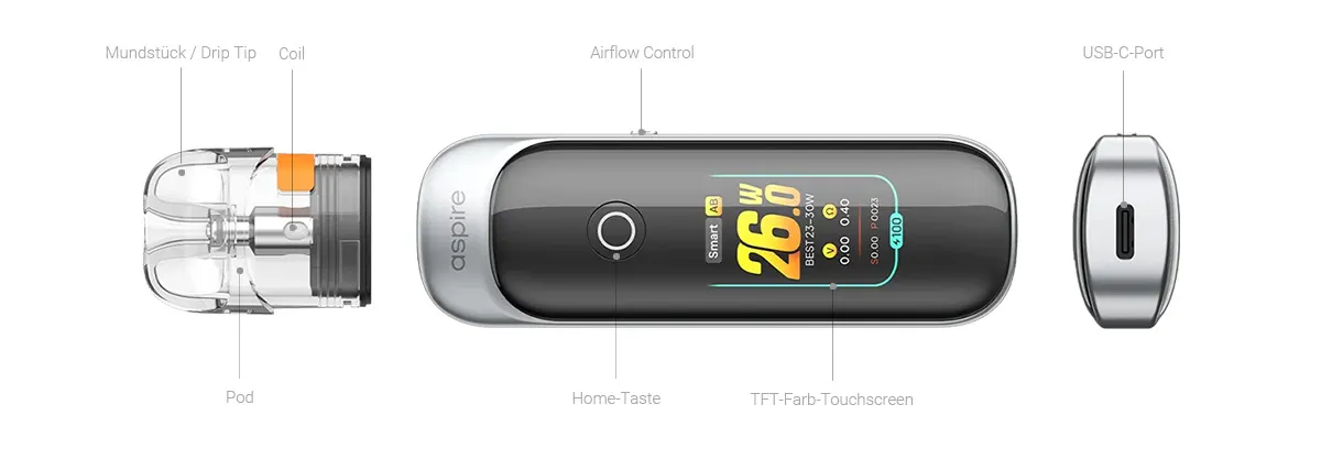 Aspire Pixo Pod Kit - Image 3