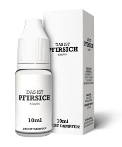 Das ist Dampfen - Pfirsich 10ml NicSalt Liquid