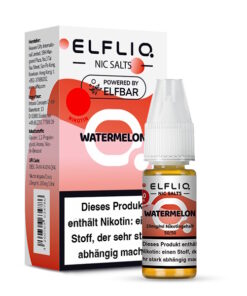 Elfliq - Watermelon 10ml NicSalt Liquid