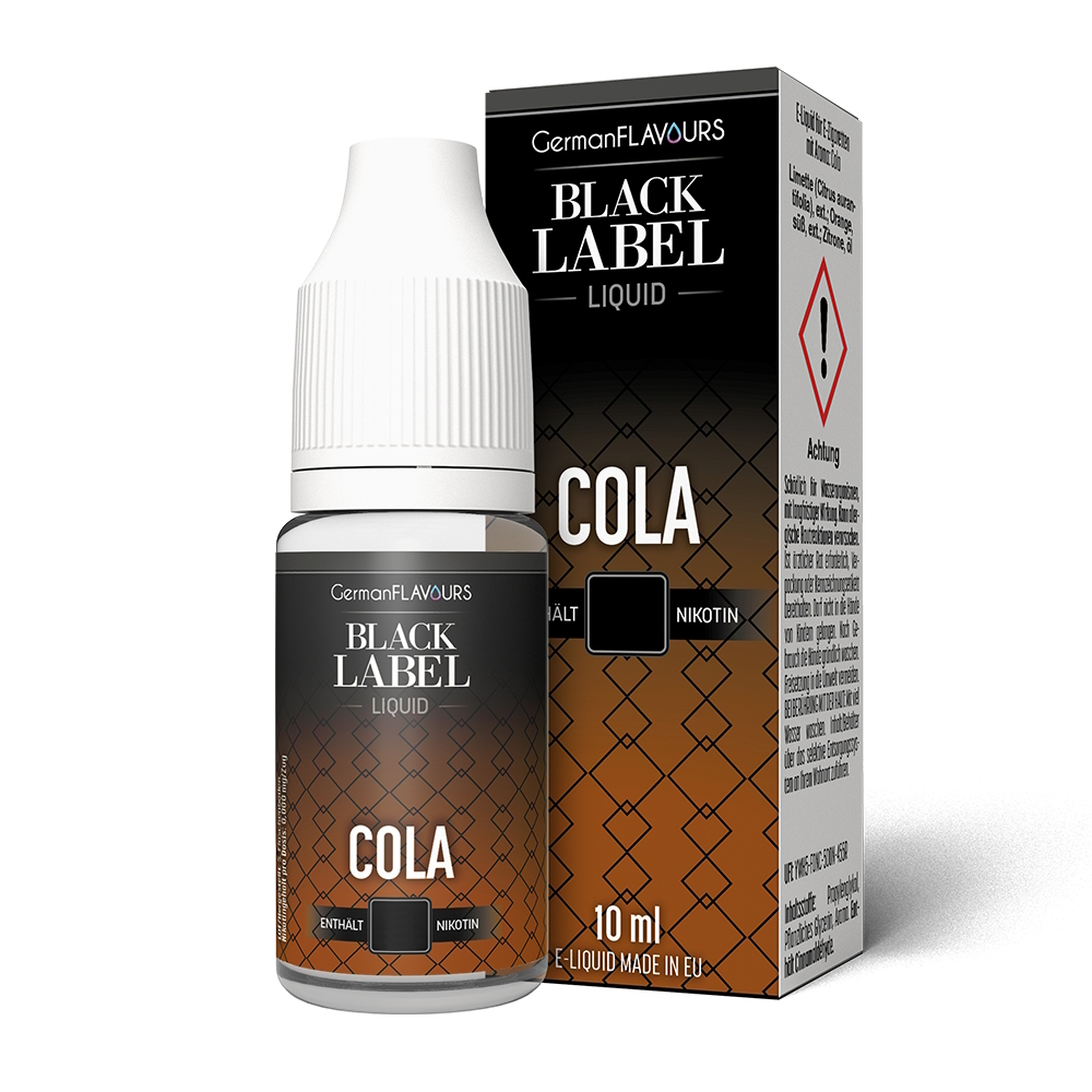 GermanFLAVOURS Black Label - Cola 10ml Liquid