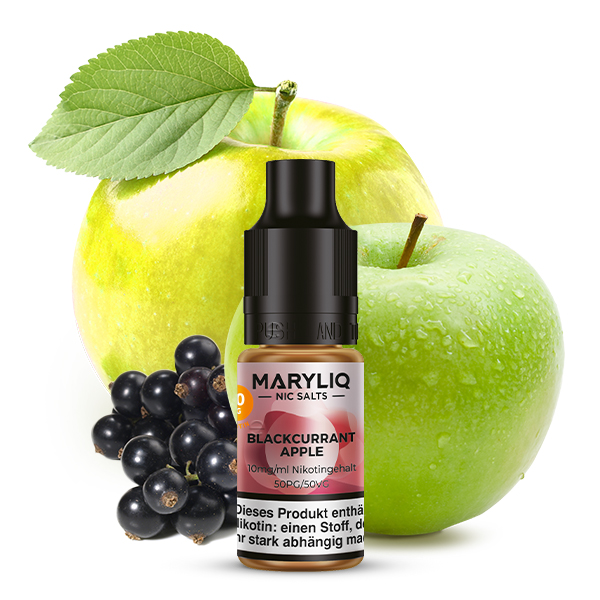 MARYLIQ - Blackcurrant Apple 10ml NicSalt Liquid - Image 2