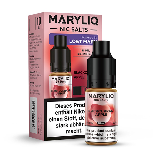 MARYLIQ - Blackcurrant Apple 10ml NicSalt Liquid