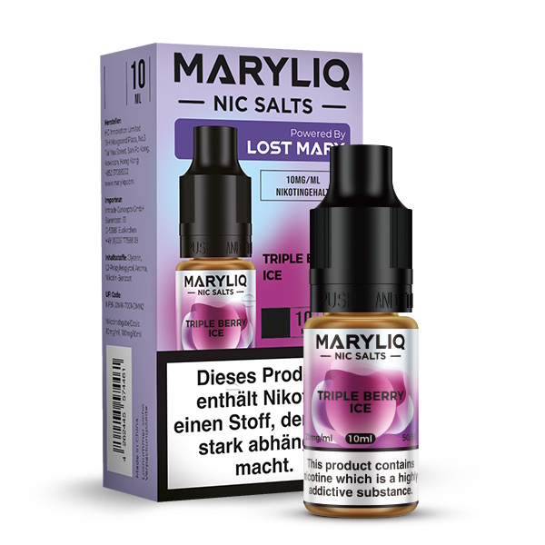 MARYLIQ - Triple Berry Ice 10ml NicSalt Liquid