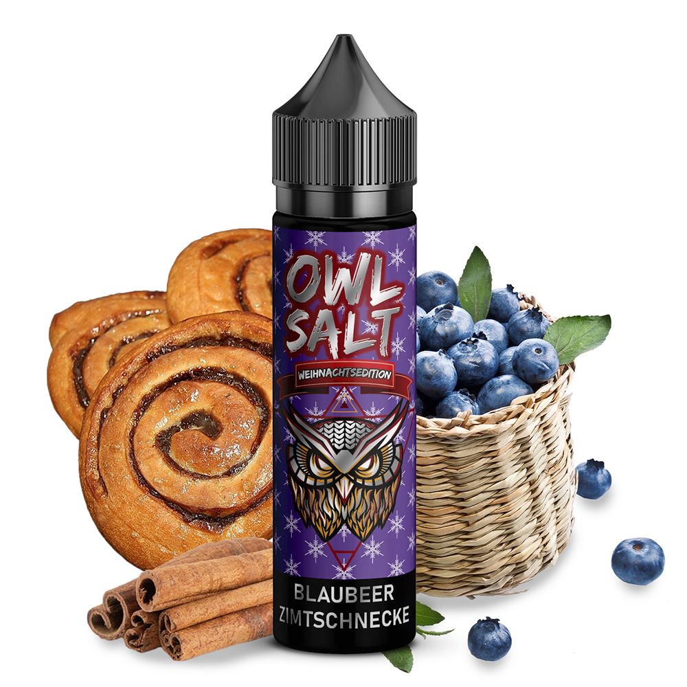 OWL Salt - Blaubeer Zimtschnecke Weihnachtsedition LIMITIERT