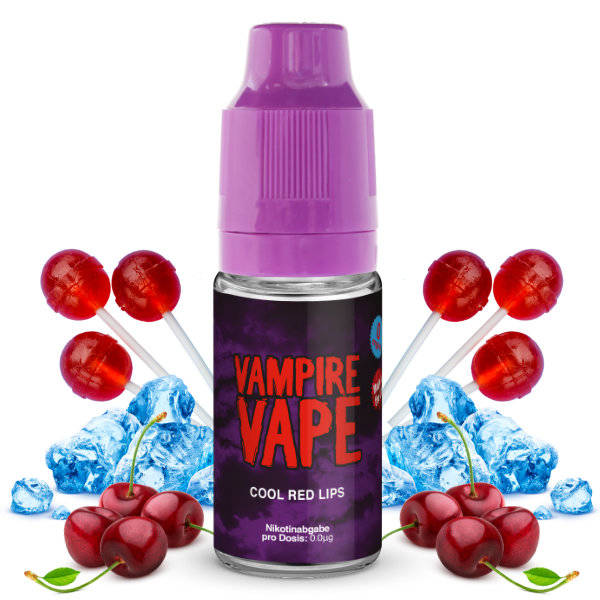 VAMPIRE VAPE Cool Red Lips 10ml Liquid