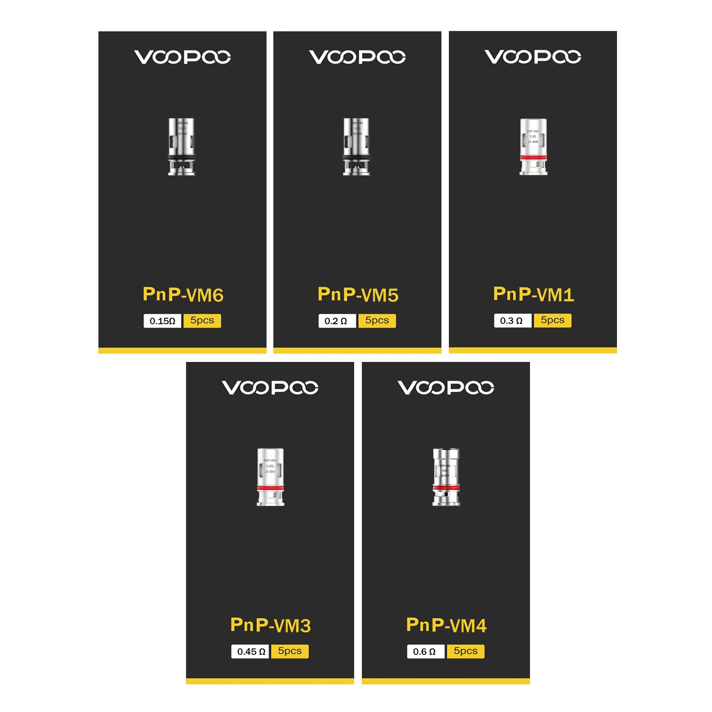 Voopoo PnP VM Verdampfer Coil