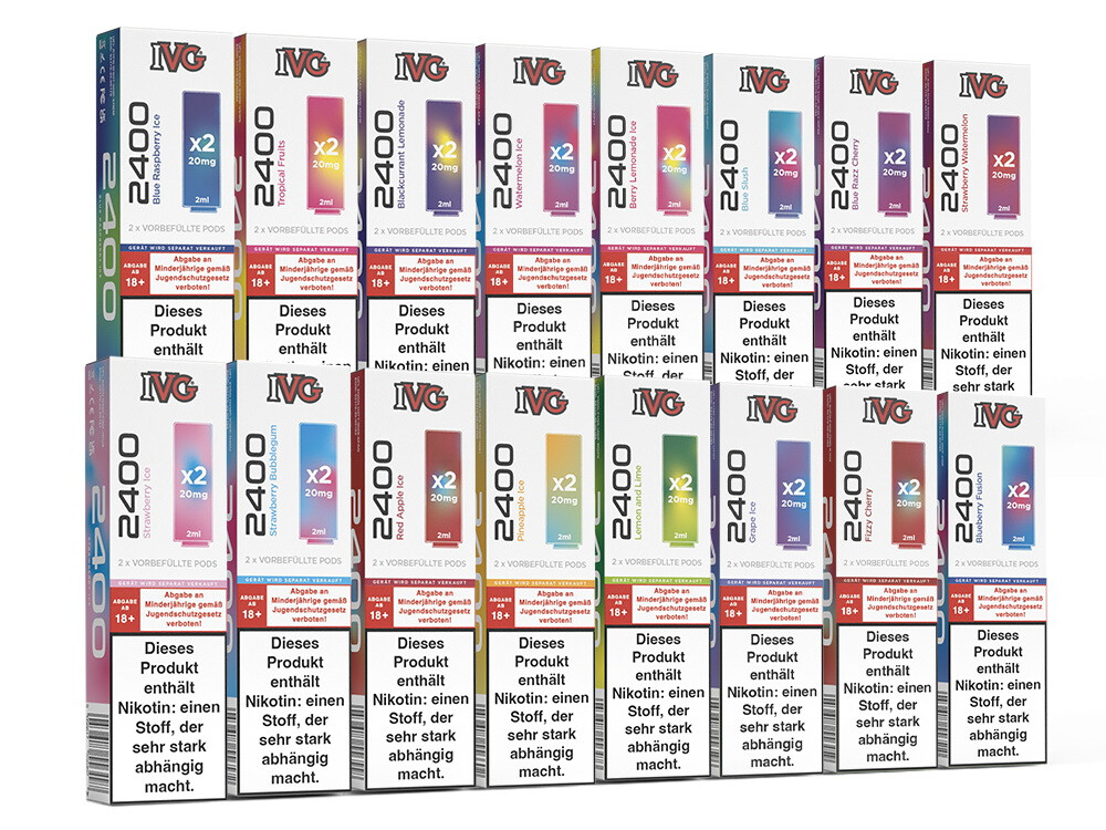 IVG 2400 Prefilled Pods 2er Pack