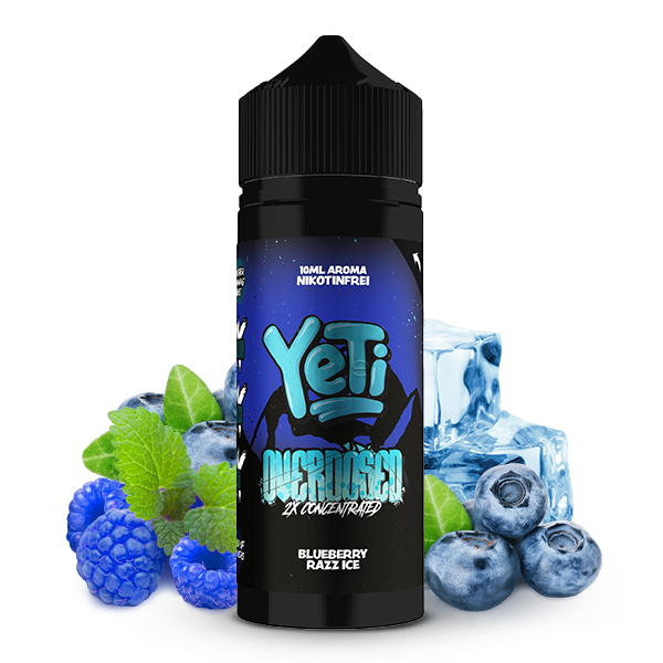 Yeti Overdosed - Blueberry Razz Ice