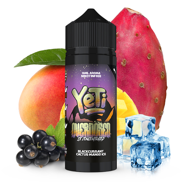 Yeti Overdosed - Blackcurrant Cactus Mango Ice