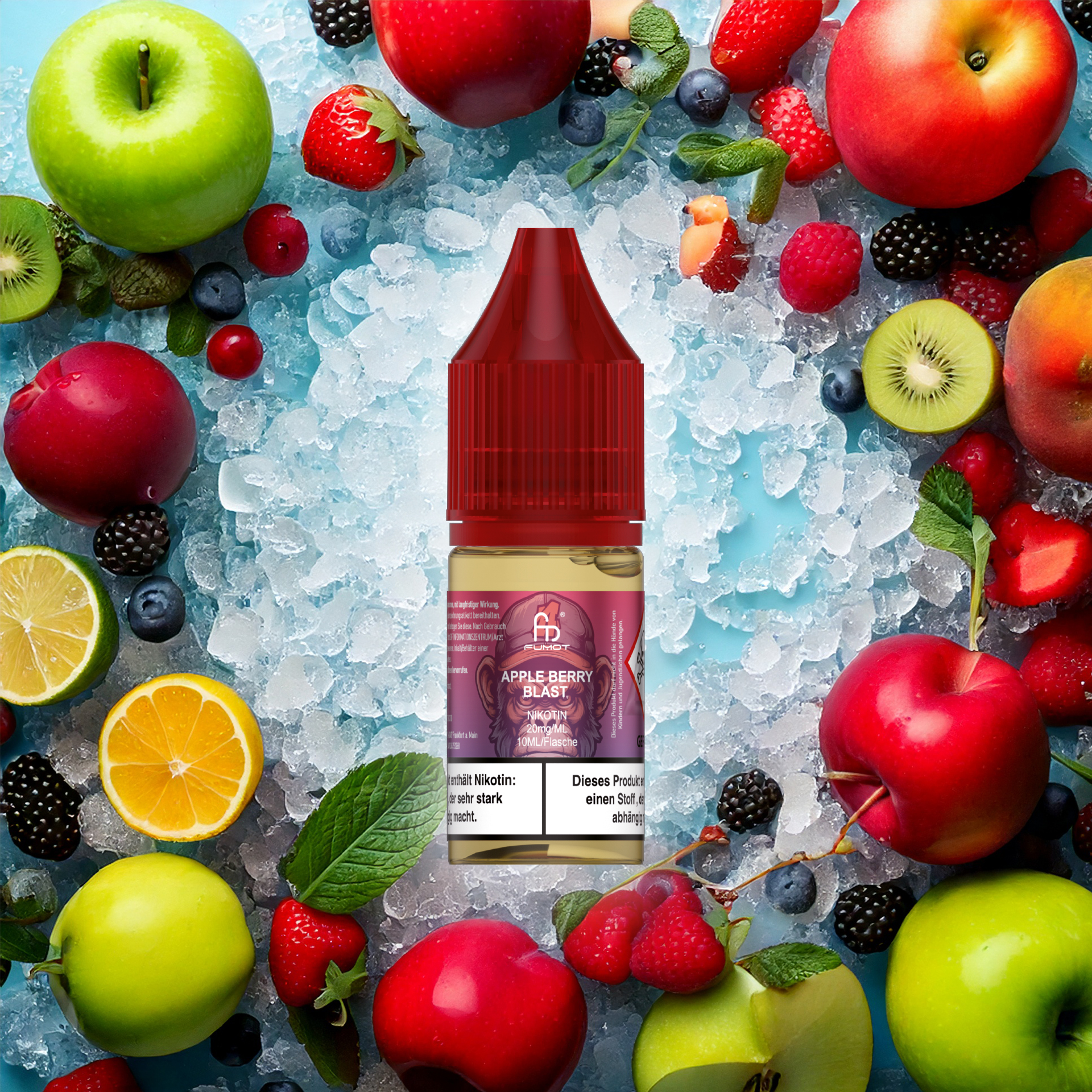 RandM Tornado - Apple Berry Blast 10ml 20mg NicSalt Liquid