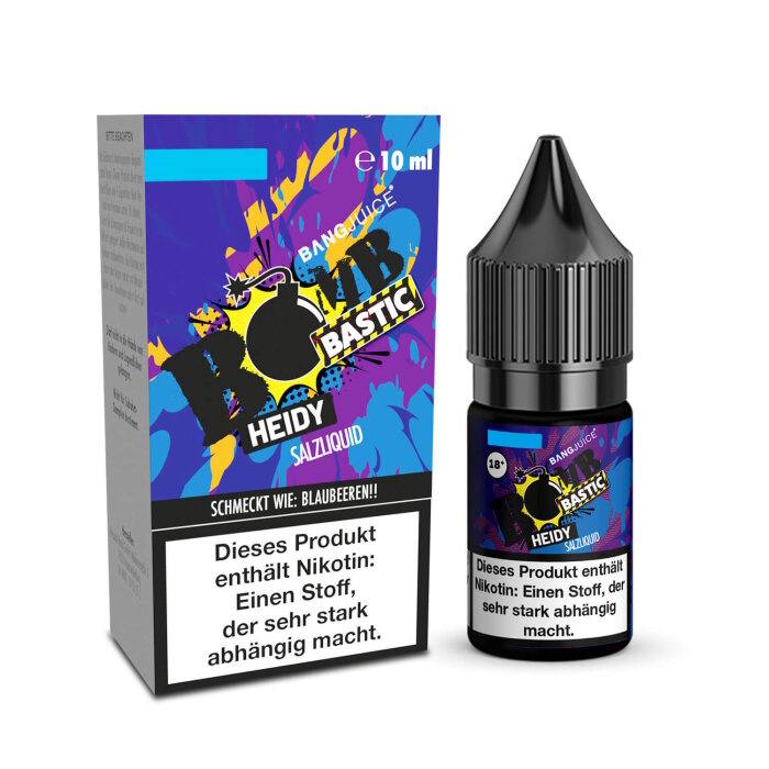 Bang Juice Bombbastic - Heidy 10ml NicSalt Liquid