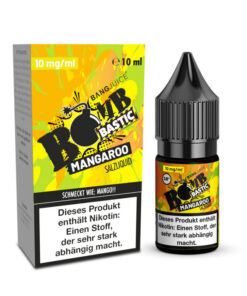 Bang Juice Bombbastic - Mangaroo 10ml NicSalt Liquid