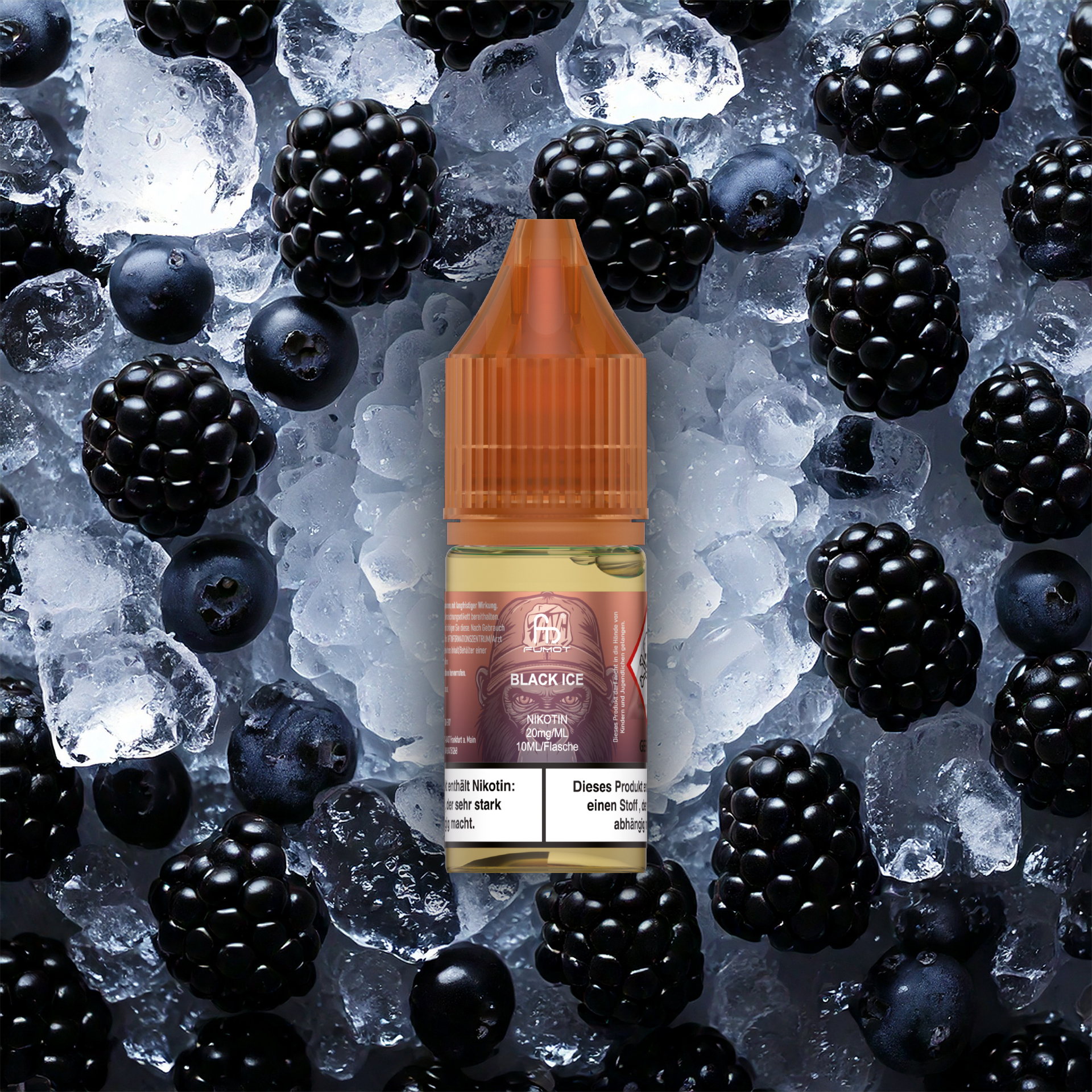 RandM Tornado - Black Ice 10ml 20mg NicSalt Liquid