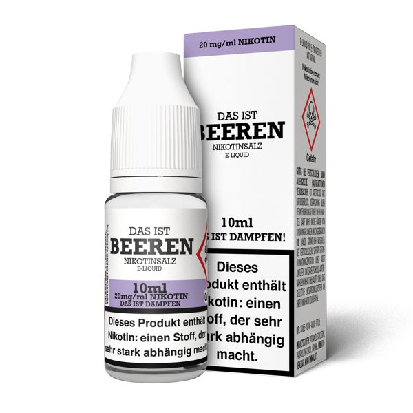 Das ist Dampfen - Beeren 10ml NicSalt Liquid - Image 3