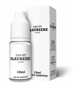 Das ist Dampfen - Blaubeere 10ml NicSalt Liquid
