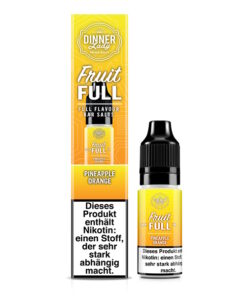 Dinner Lady Fruit Full - Pineapple Orange 10ml NicSalt Liquid