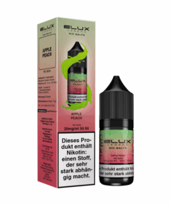 ELUX - Apple Peach 10ml NicSalt Liquid