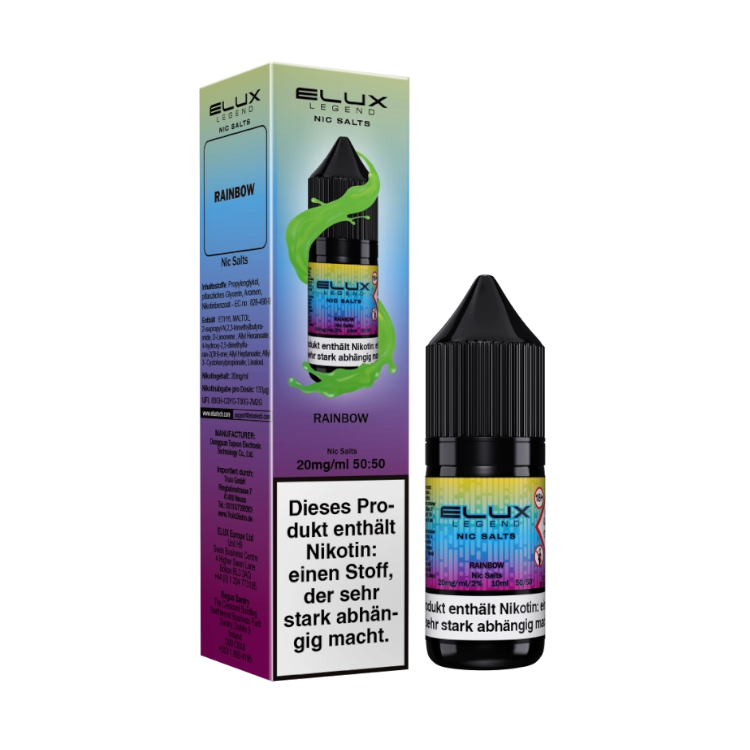 ELUX - Rainbow 10ml NicSalt Liquid