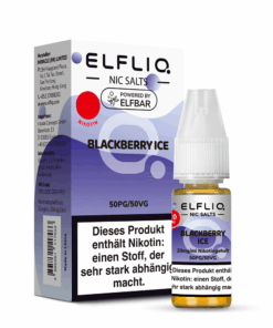 Elfliq - Blackberry Ice 10ml NicSalt Liquid