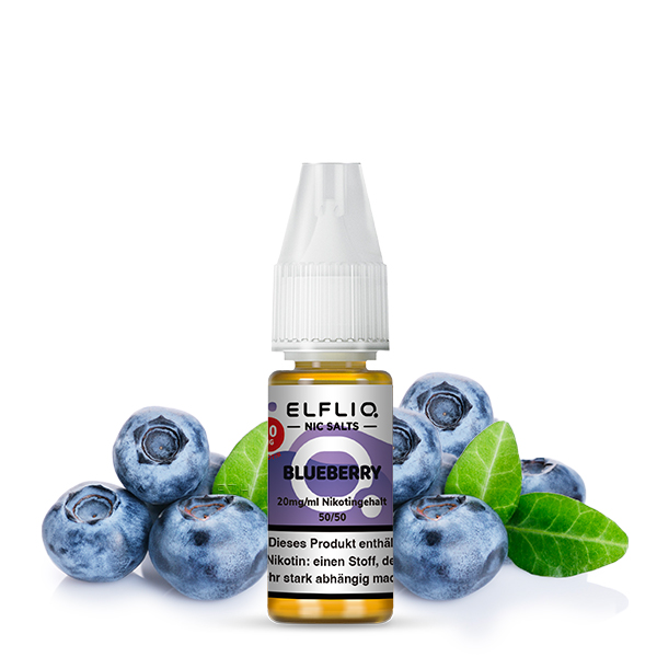 Elfliq - Blueberry 10ml NicSalt Liquid - Image 3
