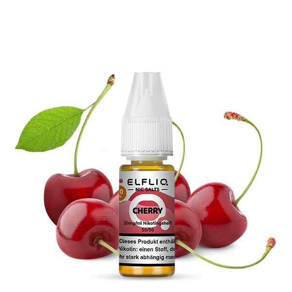 Elfliq - Cherry 10ml NicSalt Liquid - Image 2