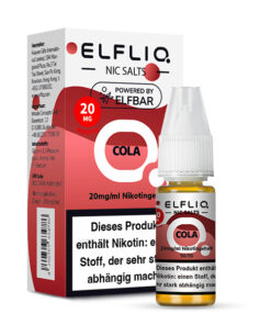 Elfliq - Cola 10ml NicSalt Liquid
