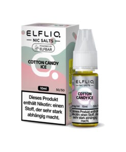 Elfliq - Cotton Candy Ice 10ml NicSalt Liquid
