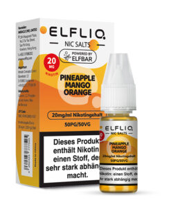 Elfliq - Pineapple Mango Orange 10ml NicSalt Liquid