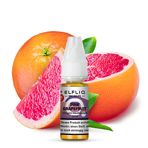 Elfliq - Pink Grapefruit 10ml NicSalt Liquid - Image 3