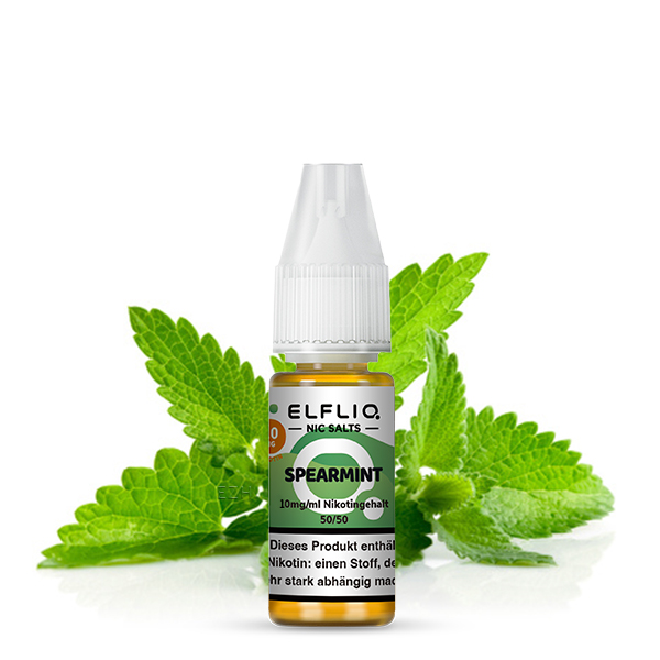Elfliq - Spearmint 10ml NicSalt Liquid - Image 2