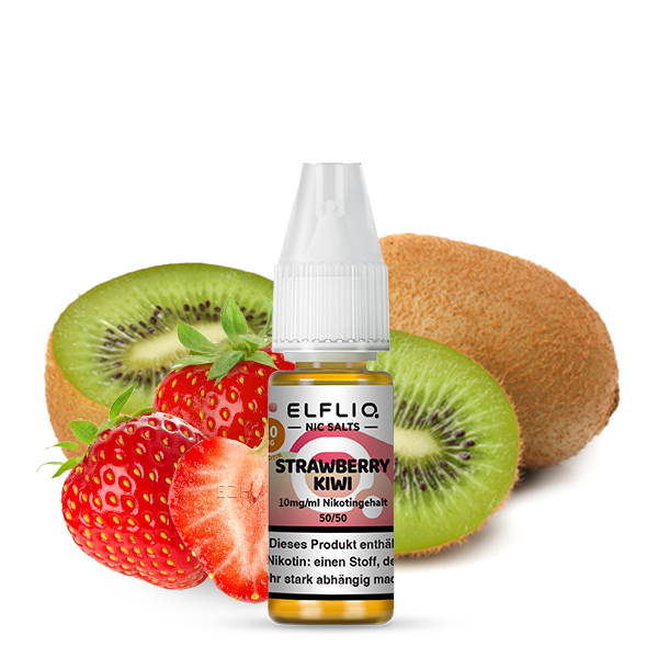 Elfliq - Strawberry Kiwi 10ml NicSalt Liquid - Image 2