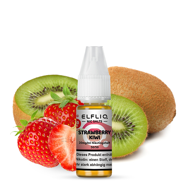 Elfliq - Strawberry Kiwi 10ml NicSalt Liquid - Image 3