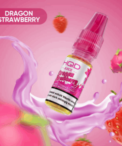 HQD Juice - Dragon Strawberry 10ml 18mg NicSalt Liquid