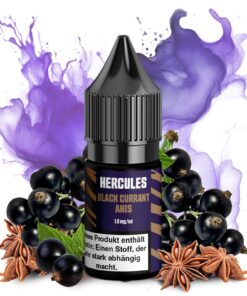 Hercules - Black Currant Anis 10ml NicSalt Liquid