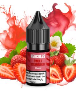 Hercules - Sweet Strawberry 10ml NicSalt Liquid