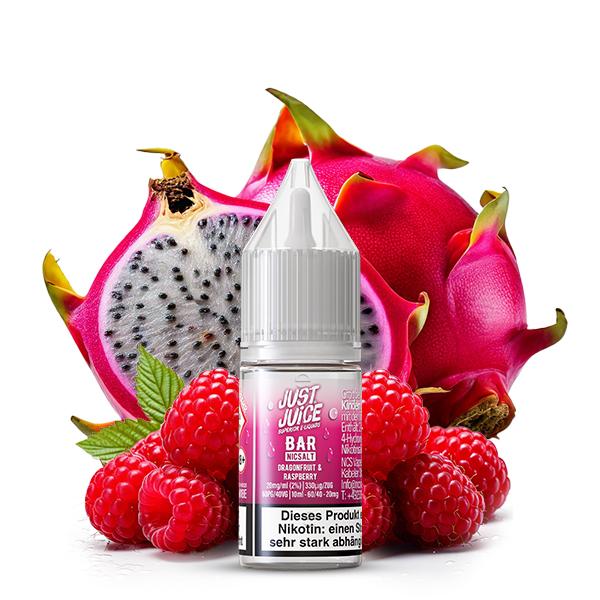 Just Juice Bar - Dragonfruit & Raspberry 10ml NicSalt Liquid