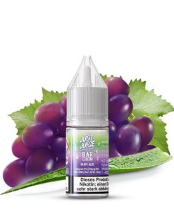 Just Juice Bar - Grape Aloe 10ml NicSalt Liquid