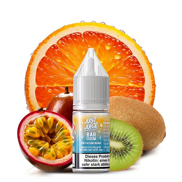 Just Juice Bar - Kiwi Passion Orange 10ml NicSalt Liquid