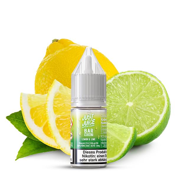 Just Juice Bar - Lemon & Lime 10ml NicSalt Liquid