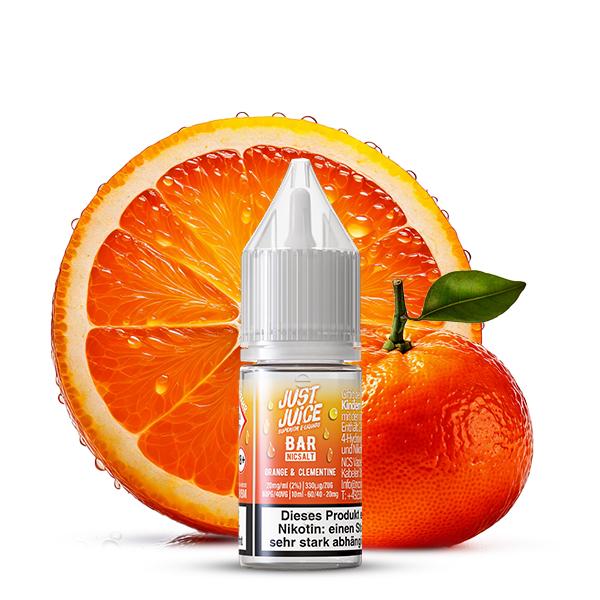 Just Juice Bar - Orange & Clementine 10ml NicSalt Liquid