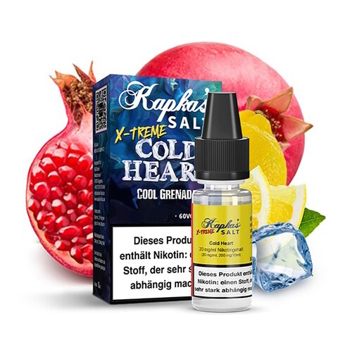 Kapka's Flava Xtreme - Cold Heart 10ml Nic Salt Liquid