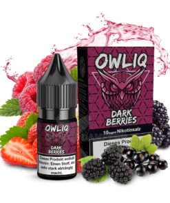 OWLIQ - Dark Berries 10ml NicSalt Liquid