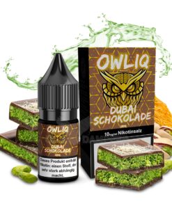 OWLIQ - Dubai Schokolade 10ml NicSalt Liquid