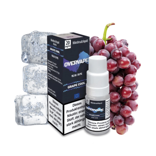 Overvape - Grape Cool 10ml 20mg NicSalt Liquid