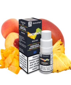 Overvape - Pineapple Peach Mango 10ml 20mg NicSalt Liquid