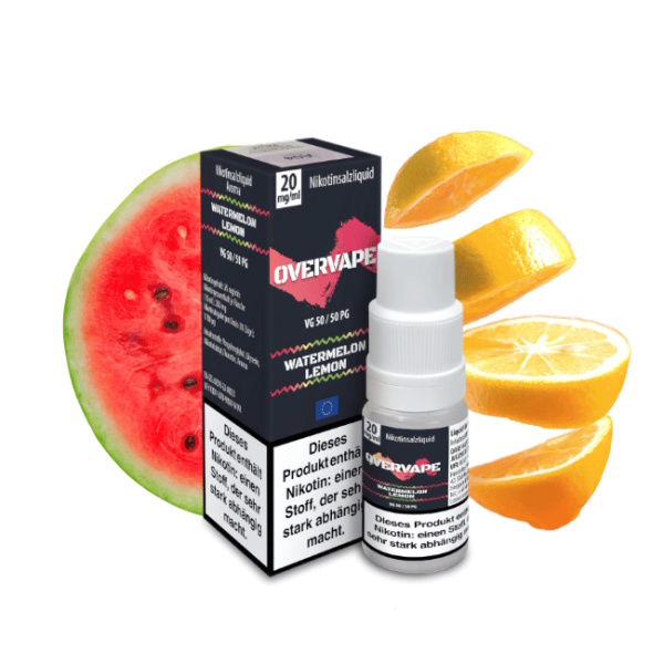 Overvape - Watermelon Lemon 10ml 20mg NicSalt Liquid