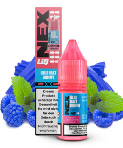 Pod Salt - NexLiq - Blue Razz Gummy 10ml NicSalt Liquid