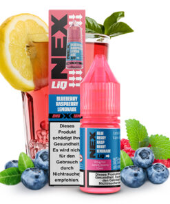 Pod Salt - NexLiq - Blueberry Raspberry Lemonade 10ml NicSalt Liquid